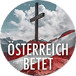 Gipfelkreuz und Österreichische Fahne